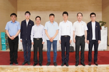 共青团黄冈市委书记田凯一行莅临888集团电子游戏纸业调研