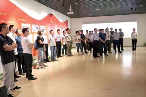 中国烟草总公司岳阳设计院党组来888集团电子游戏互换党建工作